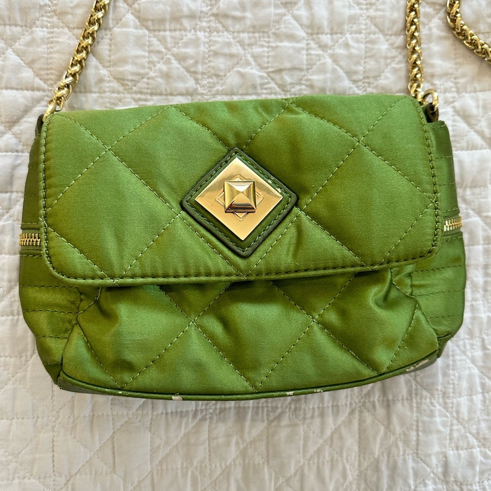 6 for $25 - Nine West Quilted Cotton/Silk Purse